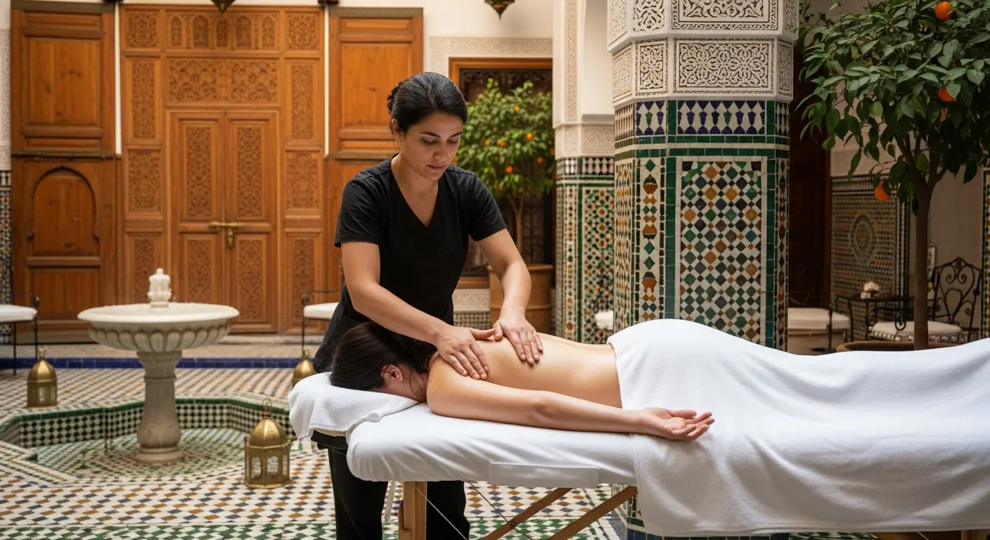 Deep Tissue Massage at Home in Marrakech: Therapeutic Relief & 5-Star Service