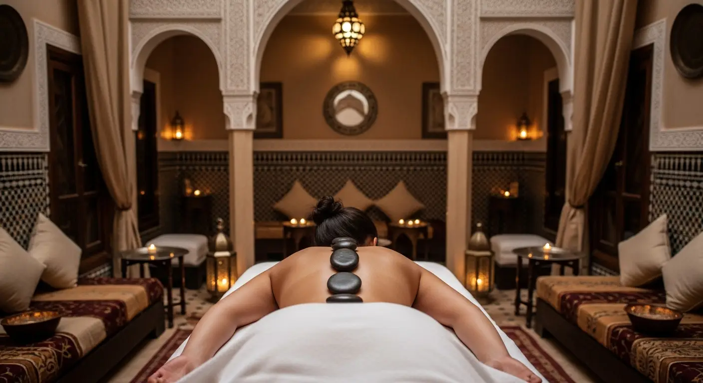Hot Stone Massage at Home in Marrakech