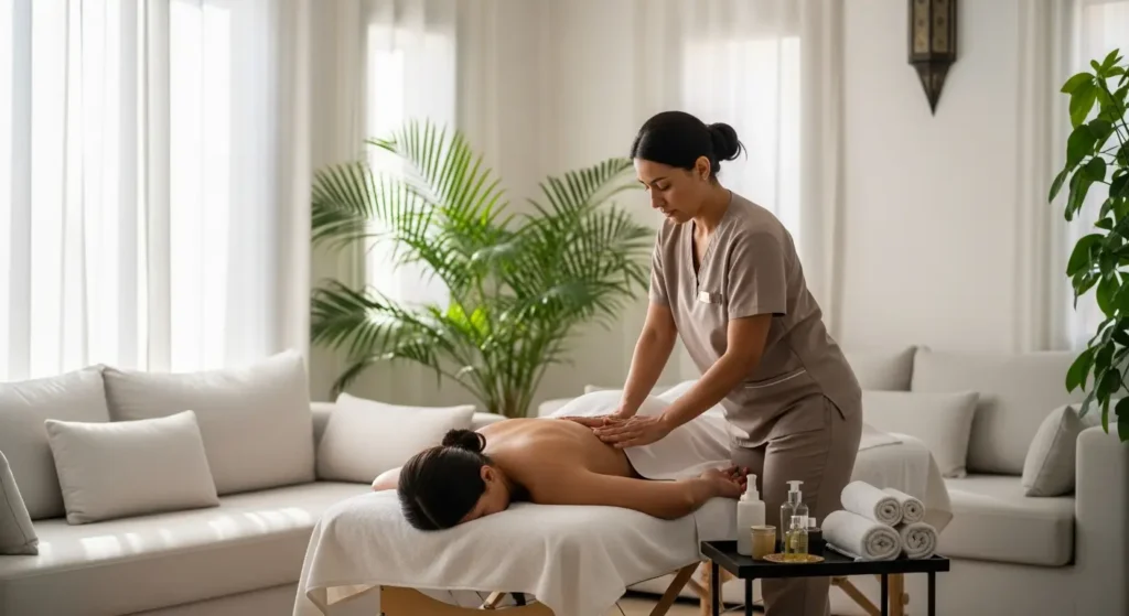 Deep Tissue Massage at Home in Marrakech